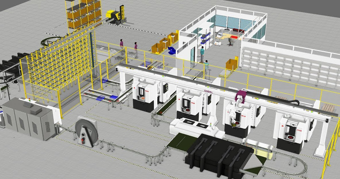Logiciel de simulation industrielle Visual Components